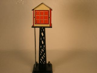 Marx 413a,  Switchman Tower,  9.  25 " Tall,  All Metal