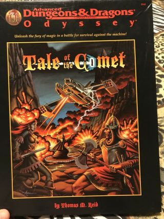 Tsr Ad&d 2nd Ed Tale Of The Comet Box Complete Box Set