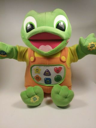 Leapfrog Baby Tad Hug And & Learn Plush Musical Learning Nighttime Music Singing