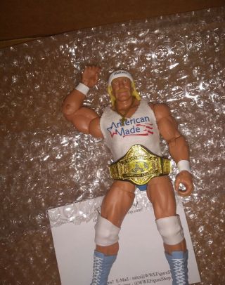Wwe Elite Hulk Hogan - Ringside Exclusive Hulkster W/wwf Championship & Custom
