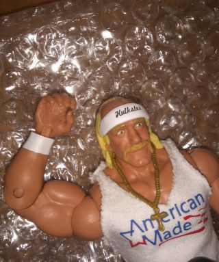 WWE Elite Hulk Hogan - Ringside Exclusive Hulkster w/WWF Championship & custom 3