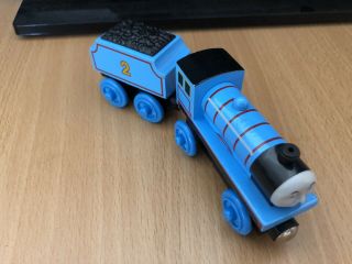 Authentic Learning Curve Wooden Thomas Train Edward & Tender Vguc