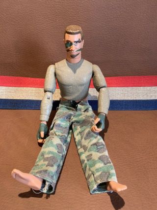 Posable G I Joe Doll 1996 Hasbro 32661 Military Camouflage