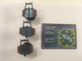 Star Wars Starship Battles 3 Cloakshape Fighters With Cards 46/60