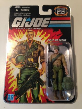 G.  I.  Joe 25th Anniversary Series First Sergeant Duke Figure 2007