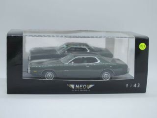 Dodge Charger 2 - door Coupe 1973 green 1/43 NEO Resin H39 3