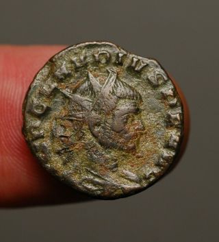 Z - 507c Claudius Ii Gothicus,  Ad 268 - 270,  Ae Antoninianus.  Pax Standing