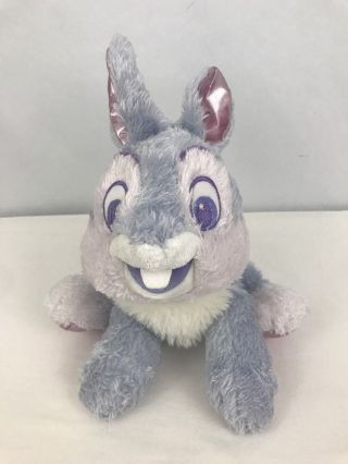 Disney Store Exclusive Thumper Bunny Rabbit Bambi Plush Purple Blue Limited 13”