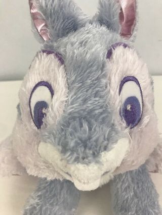 Disney Store Exclusive Thumper Bunny Rabbit Bambi Plush Purple Blue Limited 13” 2