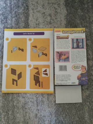 Fisher Price 2003 Imaginext Buccaneer Bay Playset B1473 Instruction Book & VHS 3