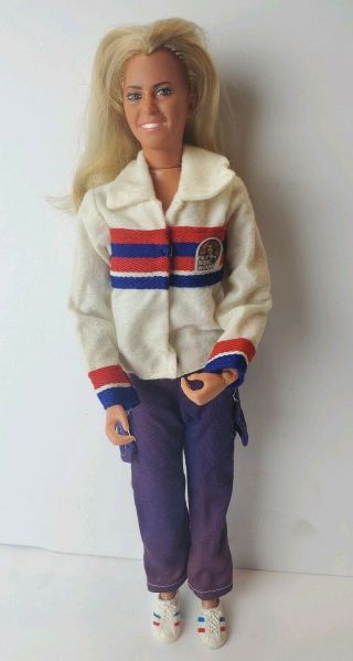Bionic Woman With Clothes Action Figure Doll Vintage 1974