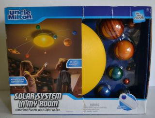 Uncle Milton Solar System In My Room Mobile Remote Controlled Light Up Sun