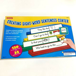 Lakeshore Learning Creating Sight - Word Sentences Center Language & Literacy Game