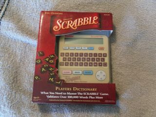 Franklin Electronics Official Scrabble Players Dictionary Deluxe Scr - 228