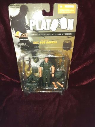 1:18 Ultimate Soldier Platoon Movie 2007 Tom Berenger Sgt.  Bob Barnes Vietnam