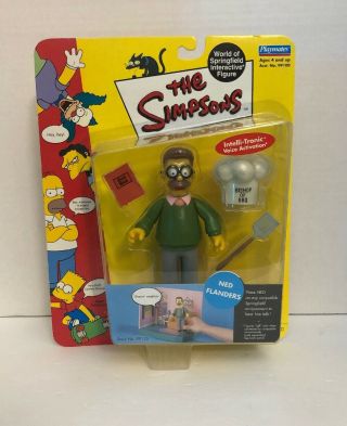 The Simpsons Wave 2 Ned Flanders Playmates Action Figure