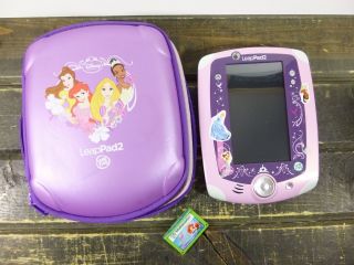 Leapfrog Leappad 2 Explorer Disney Princess Pink Tablet System 60315 With Case