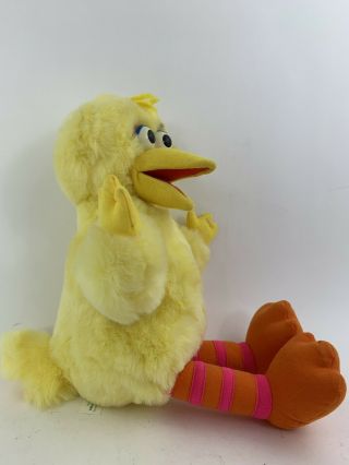 Sesame Street Big Bird & Elmo Talking Peek a Boo Tyco Plush Vintage Tyco 16 