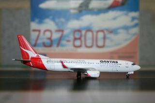 Dragon Wings 1:400 Qantas Boeing 737 - 800 Vh - Vxo (55578) Die - Cast Model Plane