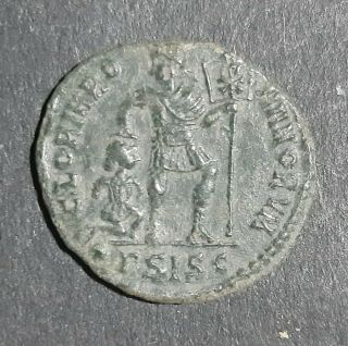 Roman bronze coins.  Valentinian I (364 - 375) 2