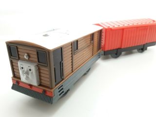 Talking Toby Thomas & Friends Trackmaster Motorized Train 2012 Mattel.