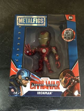 Marvel Captain America: Civil War Metals Die Cast Iron Man M46 4 Inch Figure