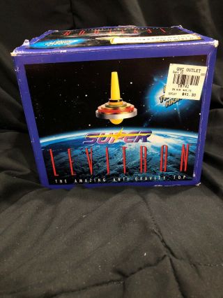 Levitron Physics Anti - Gravity Top Game Toy 1996 With Instructions