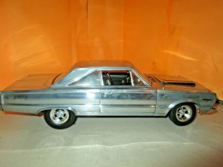 Highway 61 Dcp 1967 Plymouth Gtx Chrome Limited Edition 1:18 Diecast No Box