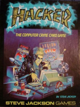 Sjg Cardgame Hacker (1st Edition) Box Ex