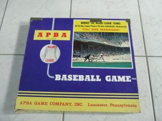 Apba Major League Baseball Boart Game 1973