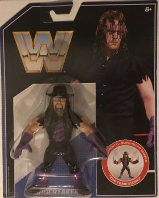 Wwe Retro Series 1 Undertaker Wrestling Figure Monmc Wwf Hasbro Rare Hot