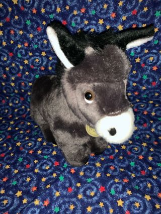 Miyoni Donkey / Mule 12 " Plush Stuffed Animal Toy By Aurora