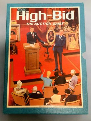 High Bid Vintage Game By 3m 1967 Complete Bookshelf