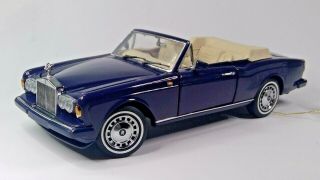1992 Rolls Royce Corniche Limited Edition By Franklin,  1/24 Scale