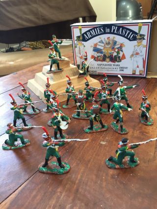 Armies In Plastic Irish Carabinieri Napoleonic Wars (20) 1/32 Scale