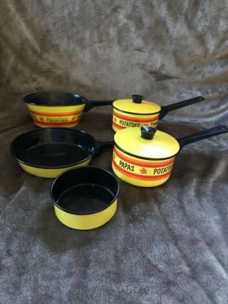 Vintage Chilton Toy Pots & Pans Children 
