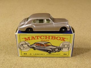 Vintage Lesney Matchbox 44 Rolls Royce Phantom V Box