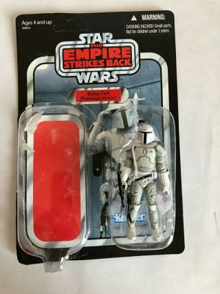 Star Wars Vintage Mail - Away Boba Fett Prototype Armor Opened Package 3.  75 "