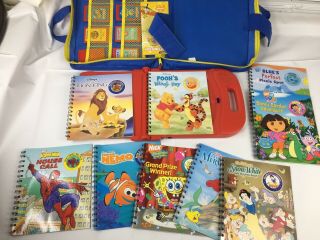 Story Reader Learning System,  9 Books,  9 Cartridges,  Case Homeschool No Charger