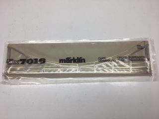 Marklin 7016 5x Cross Connection 395mm Overhead Catenary Wire.  Look