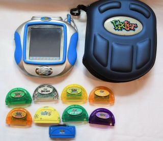 Fisher Price Pixter Color Learning/gaming System Case Games Pixter Color Adapete