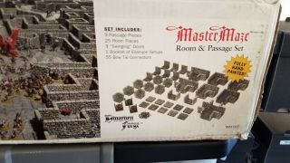 Dwarven Forge Master - Maze Resin Room And Passage Set