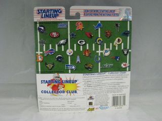 1997 EDDIE GEORGE KENNER STARTING LINEUP FOOTBALL TOY AND CARD OILERS TITANS 2