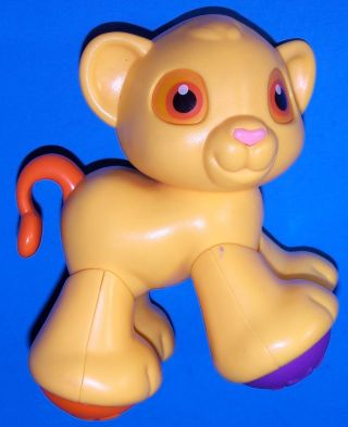Disney Fisher Price Animals Train Lion Simba Preschool Toddler Toy Click