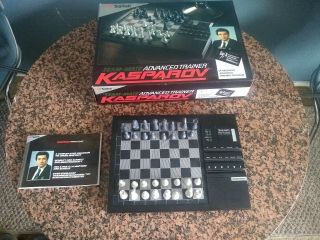 Saitek Kasparov Team Mate Advanced Trainer Computer Electronic Chess