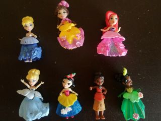 Disney Princess Little Kingdom Dolls Moana Belle Snow White Ariel Cinderella