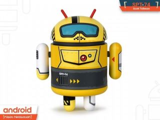 Android Mini Collectible Figure: Robot Revolution - Spt - 74 By Scott Tolleson