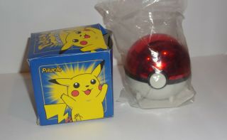 Pokemon Pikachu 23k Gold - Plated Limited Edition Card 1999 Burger King -