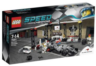 Lego Speed Champions Mclaren Mercedes Pit Stop (75911) Bnib