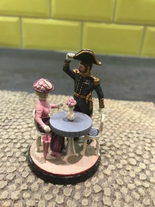 A Stadden Pro Painted Vignette Of An Officer And Lady 54mm